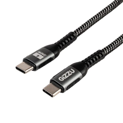 Gizzu-Gcpcc240048G-01-Gizzu-240-480Mbps-Type-C-1M-Cable_Angled-9128-Edit_1500X1500.Jpg GIZZU GCPCC240048G 01 Gizzu 240 480Mbps Type C 1m Cable ANGLED 9128 Edit 1500x1500
