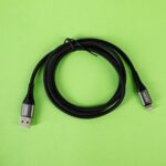GIZZU 12W USB to Lightning 1m Cable – side angle