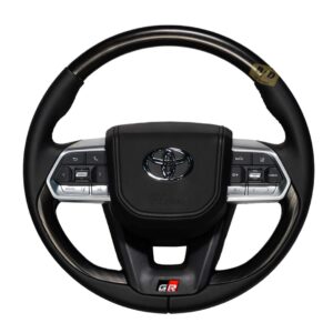 Toyota Land Cruiser GR Steering Wheel Complete (Wood) – main product image