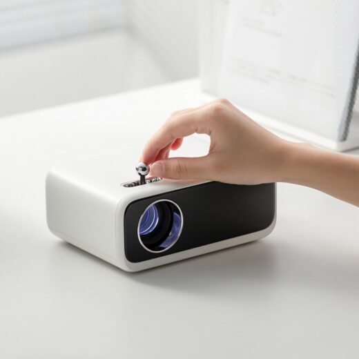 WANBO MINI PRO 720p 250ANSI Android 9.0 Smart Projector White - image 5 | Brits Brothers Parts