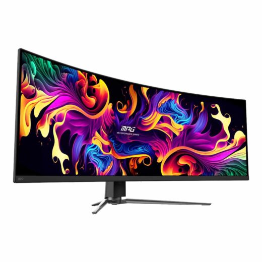 MSI MPG 491CQPX QD OLED 49" DQHD 240Hz 0.03ms Ultra wide Curved Gaming Monitor - image 2 | Brits Brothers Parts