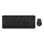 PCBuilder ALPHA Silent Wireless Keyboard and Mouse Combo | Brits Brothers Parts