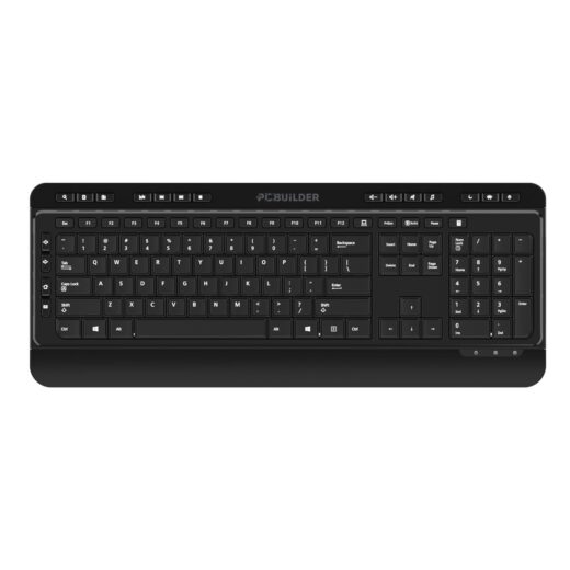 PCBuilder ALPHA Silent Wireless Keyboard and Mouse Combo - image 3 | Brits Brothers Parts
