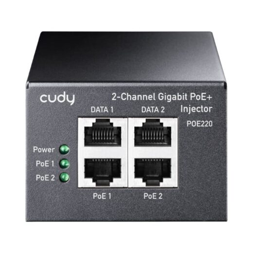Cudy 2 Channel 30W Gigabit PoE+ Injector - image 2 | Brits Brothers Parts