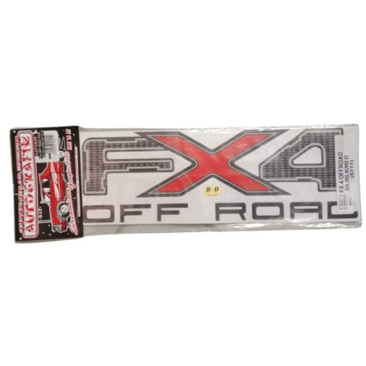 Pos_Bd10073.Jpg FX4 Off Road sticker Kit (Sil/Blk/Red) – main product image