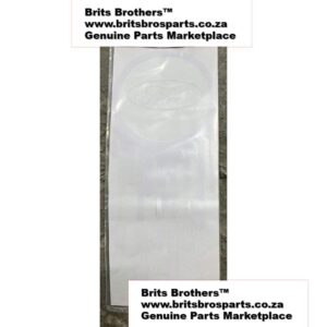 Ford Drip Medium Sticker (White) – main product image