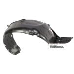 Kia Rio R/F Fender Liner 11 15 (HBK=SD) – main product image