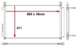 Nissan X Trail A/C Condenser (2.0/2.5) 16 20 / Renault Koleos (2.5) 17 22 – main product image
