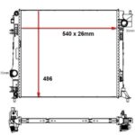 Nissan X Trail Radiator (1.6DCi) 14 21 (Manual) – main product image