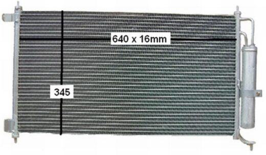 Pos_Bd11028.Jpeg Nissan Tiida A/C Condenser 06 14 /Juke – main product image