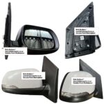 BB™ Kia Picanto RHS Side Mirror 17 (Elec+Indic+AF) – main product image