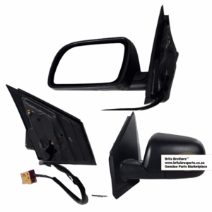 VW Polo Vivo / Round Light LHS Side Mirror 2002 2004 (Electric, Without Indicator) – main product image