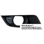 Ford Ranger T7 RHS Fog Cover 15 17 (W/Hole, Blk) – main product image
