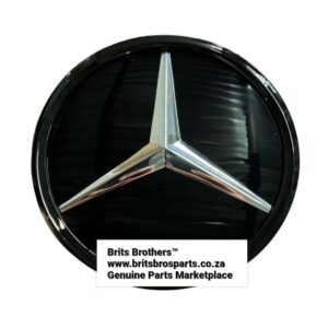 Mercedes Benz W204 Front Badge Emblem Logo (Blk) – main product image