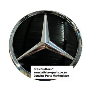 Mercedes Benz W205 Front Badge Emblem Logo (Chrome) – main product image