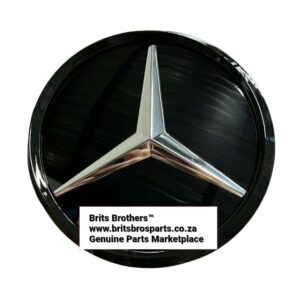 Mercedes Benz W176 Front Badge Emblem Logo (Blk) – main product image