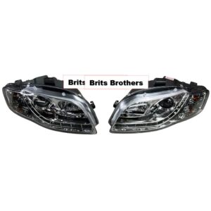 Audi A4 B7 DRL Upgrade Headlight Set 04 08 (Chrome) – main product image
