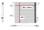 Chevrolet Spark A/C Condenser 10 18 (1.2L) – main product image