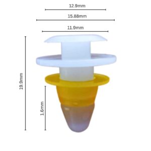 Door Panel Clip 12.9mm x 11.9mm x 19.9mm – main product image