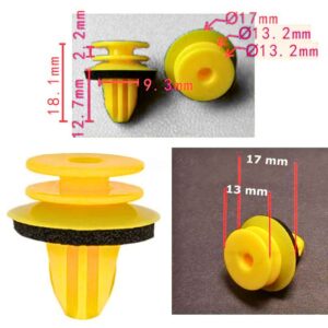 Door Panel Clip 17mm x 9.3mm x 18.1mm – main product image