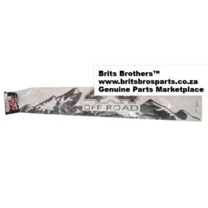 Universal 4x4 Sticker Kit Black