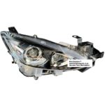 Mazda 3 H/B RHS PRJ Headlight 14 16 (Electric) – main product image