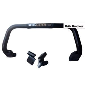 Ford Ranger 2016+ Black Nudge Bar (PDC Friendly)(SQ) – main product image