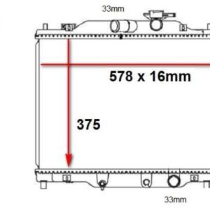 Mazda CX 3 Radiator 15 – main product image