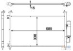 Honda Civic H/B A/C Condenser 06 12 – main product image