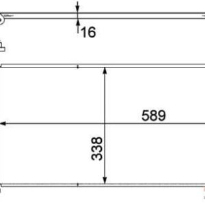 Honda Civic H/B A/C Condenser 06 12 – main product image