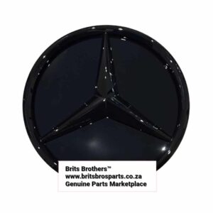 Mercedes Benz W205 Front Badge Stand Out Logo (Blk) – main product image
