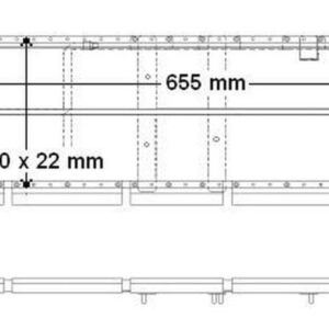Opel Corsa Lite A/C Condenser 96 09 (1.3 / 1.4 / 1.6 / 1.7) – main product image