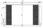 Fiat 500 A/C Condenser 08 – main product image