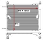 Toyota Landcruiser Prado A/C Condenser 09 21 (2.8 / 3.0) – main product image