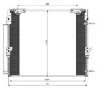 Toyota Landcruiser / Prado / Lexus LX A/C Condenser 08 20 (3.0 / 4.5 / 4.6 / 4.7 / 5.7) – main product image