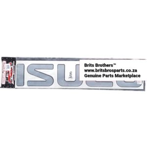 Isuzu Tailgate Sticker (Chrome) – main product image