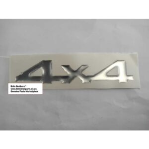 DX 4×4 Chrome Sticker – main product image