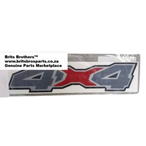Ford Ranger 4×4 Sticker – main product image