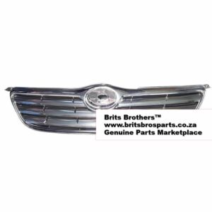 Toyota Corolla RunX Shape Main Grill 04 Sedan (Dark Grey) – main product image