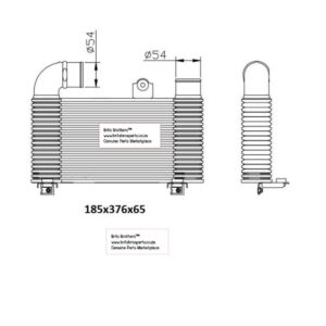Toyota Quantum 2.5 D 4D Intercooler 2005 – main product image