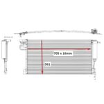 Ford Kuga Condenser (Focus / 1.5/2.0TDCi Ecoboost) – main product image