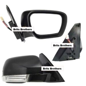 Mitsubishi Pajero RHS Side Mirror 07 (Elec.WIndic.Blk)/ – main product image