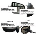 Nissan NP200 / Renault Sandero RHS Side Mirror 08 (Manual + Cover) – main product image