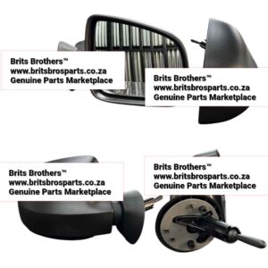 Nissan NP200 / Renault Sandero RHS Side Mirror 08 (Manual + Cover) – main product image