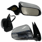 Toyota Hilux / Fortuner D4D LHS Side Mirror 2011 2015 (Electric, With Indicator, Auto Fold, Chrome) – main product ima