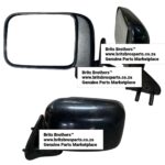 Nissan NP300 LHS Side Mirror 1999 2002 Blk,Metal (4×4) – main product image