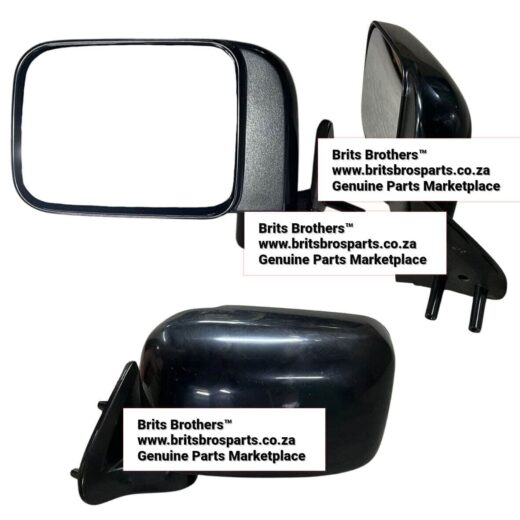 Xr:d:dagbxpe7_By:499,J:6129823608777351272,T:24041108 Nissan NP300 LHS Side Mirror 1999 2002 Blk,Metal (4×4) – main product image