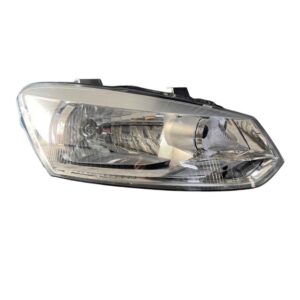 VW Polo 6 RHS Headlight 10 19 (S/B, Chrome) – main product image