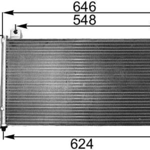 Mazda Etude Condenser 00 04 (1.6/1.8) – main product image