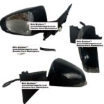 Toyota Yaris H/B LHS Side Mirror 12 18 (Elec,W/Indic, Grained) – main product image